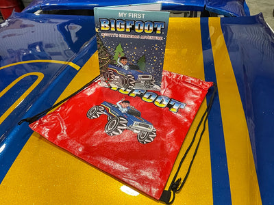 "My First BIGFOOT" Children's Christmas Book & Bag