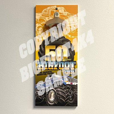 📣TEMPORARY SPECIAL PRICE 50th Anniversary Bottle Opener Sign