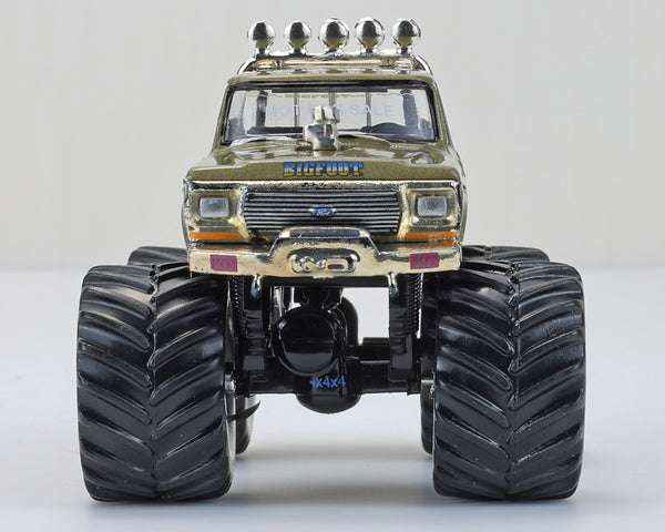 グリーンライト　ビッグフット　モンスタートラック　ビッグタイヤ　1/64 レア！グリーンライト ビッグフット モンスタートラック ビッグタイヤ