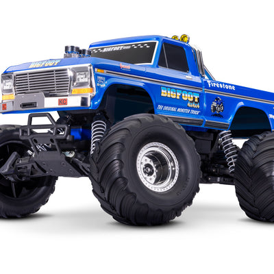 FREE BATTERY & CHARGER | Traxxas BIGFOOT #1  - 2WD Brushless R/C