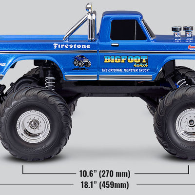 FREE BATTERY & CHARGER | Traxxas BIGFOOT #1  - 2WD Brushless R/C
