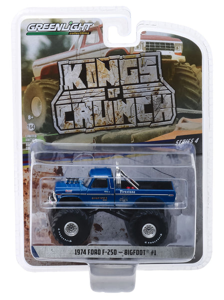 NOT A TOY - 1:64 Greenlight Collectibles BIGFOOT #1 With 66