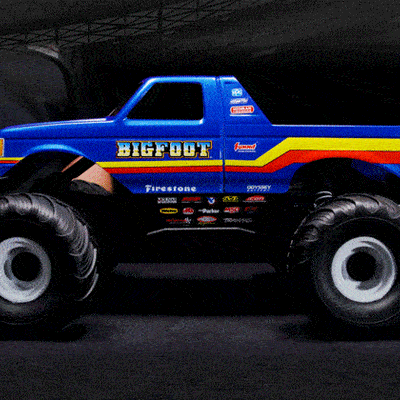 FREE BATTERY & CHARGER | Traxxas BIGFOOT #8 - 4x4 Brushless R/C