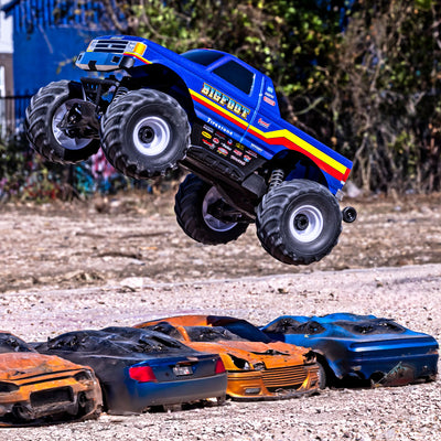 FREE BATTERY & CHARGER | Traxxas BIGFOOT #8 - 4x4 Brushless R/C
