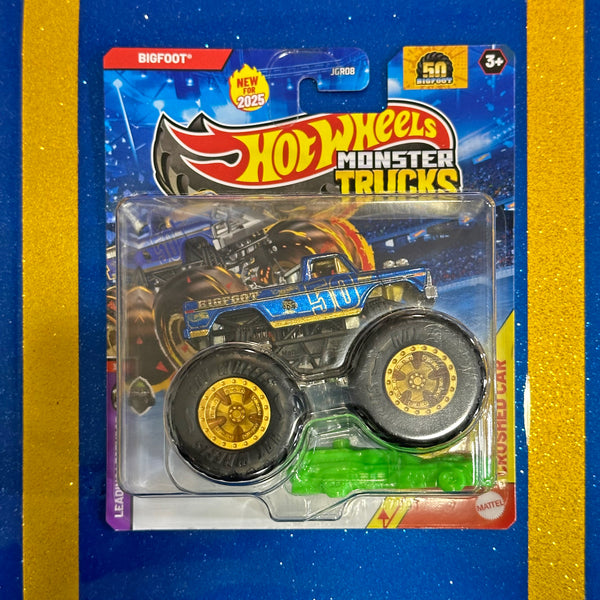 1:64 Scale 50th Anniversary BIGFOOT Hot Wheels Die-Cast Toy