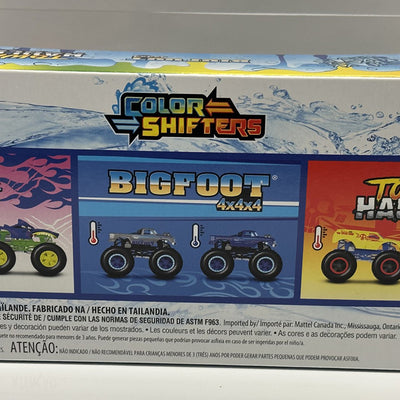 Color Shifters Hot Wheels 3-Pack With BIGFOOT