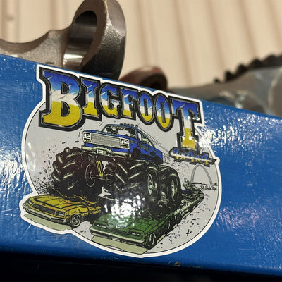 Various BIGFOOT Stickers