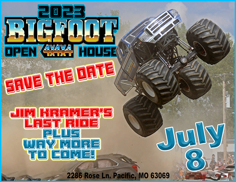 SAVE THE DATE ▬ 2023 BIGFOOT Open House