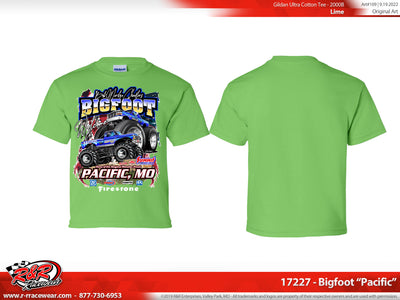 Pacific, MO T-Shirt (2022 Version) Lime Green Youth Med 10-12