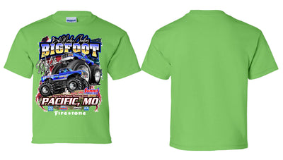 Pacific, MO T-Shirt (2022 Version) Lime Green Youth Med 10-12
