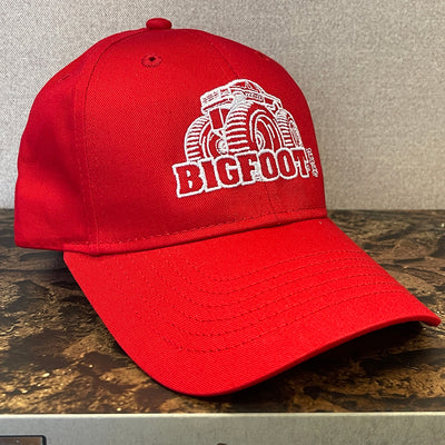 Kids Bigfoot 5 Hat - Red