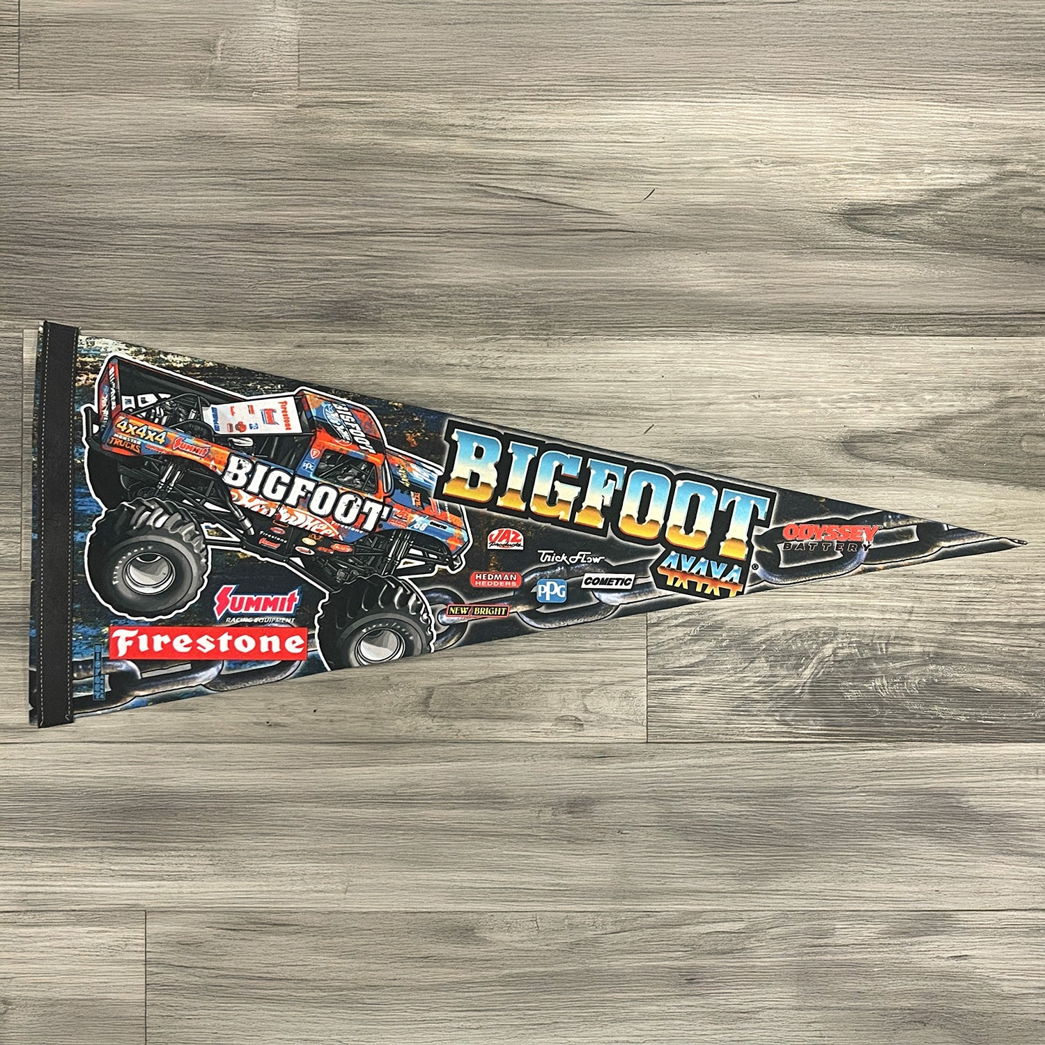 1/2 PRICE SALE - BIGFOOT Felt Pennant (chain)