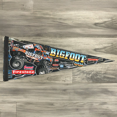 1/2 PRICE SALE - BIGFOOT Felt Pennant (chain)