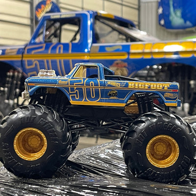 50th Anniversary BIGFOOT 1:24 Scale Hot Wheels Die-Cast Toy