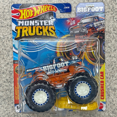 1:64 Scale Collab BIGFOOT Hot Wheels Die-Cast Toy