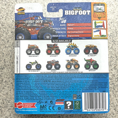 1:64 Scale Collab BIGFOOT Hot Wheels Die-Cast Toy