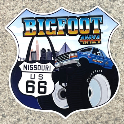 Various BIGFOOT Stickers