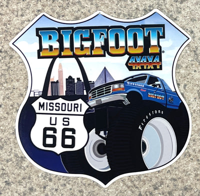 Various BIGFOOT Stickers