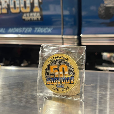50th Anniversary Numbered Limited Edition BIGFOOT "Cartoon" Coin