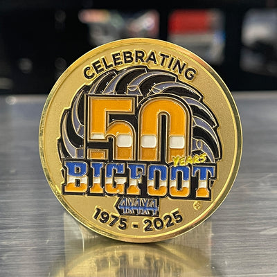 50th Anniversary Numbered Limited Edition BIGFOOT "Cartoon" Coin