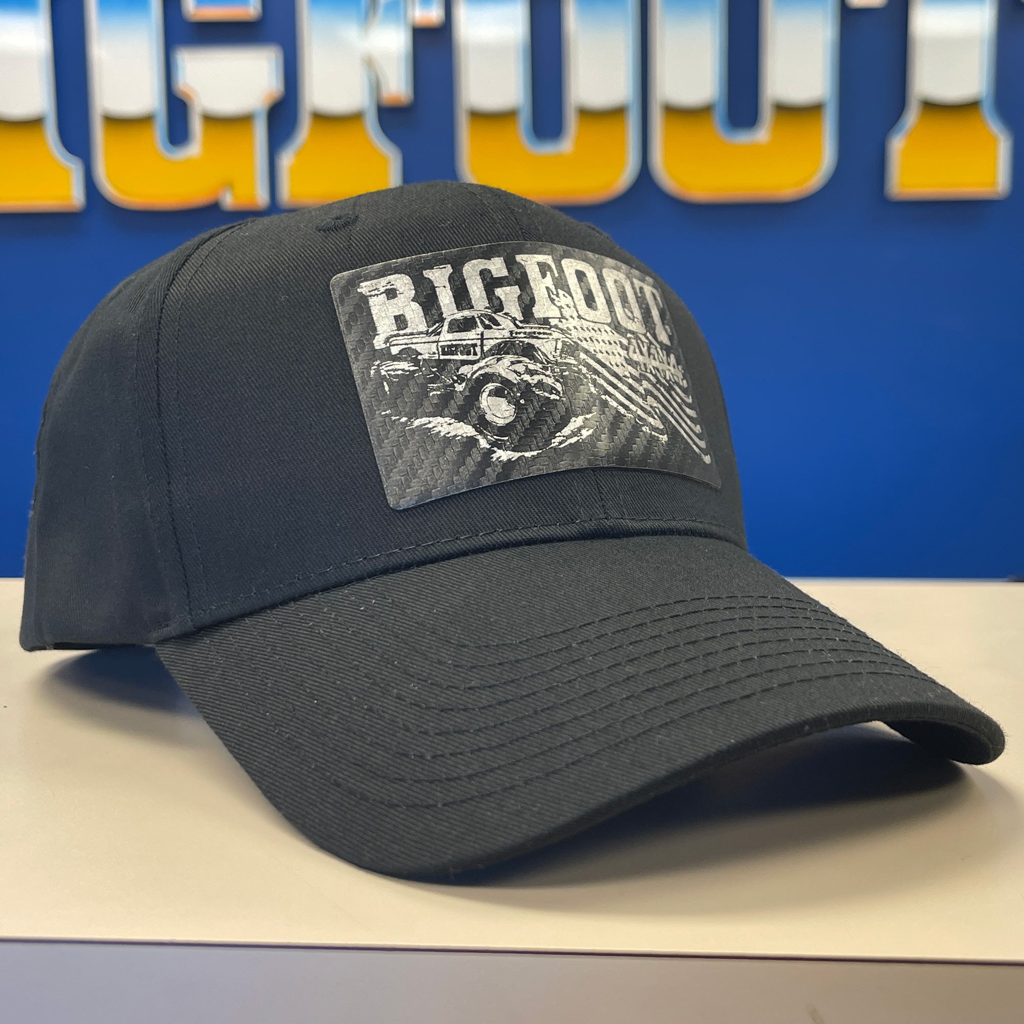Adult Silver Patch BIGFOOT Hat