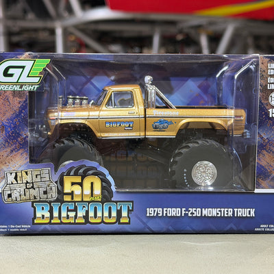NOT A TOY - Gold 50th Anniversary 1:43 Greenlight Collectibles BIGFOOT #1 Die-Cast