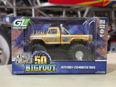 NOT A TOY - Gold 50th Anniversary 1:43 Greenlight Collectibles BIGFOOT #1 Die-Cast