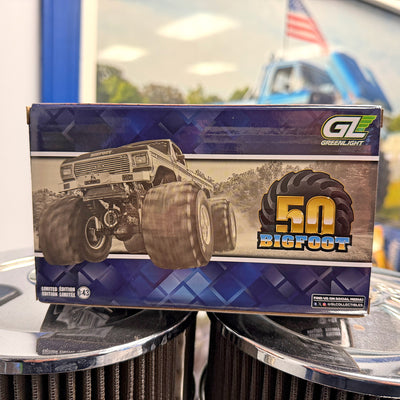 NOT A TOY - Gold 50th Anniversary 1:43 Greenlight Collectibles BIGFOOT #1 Die-Cast