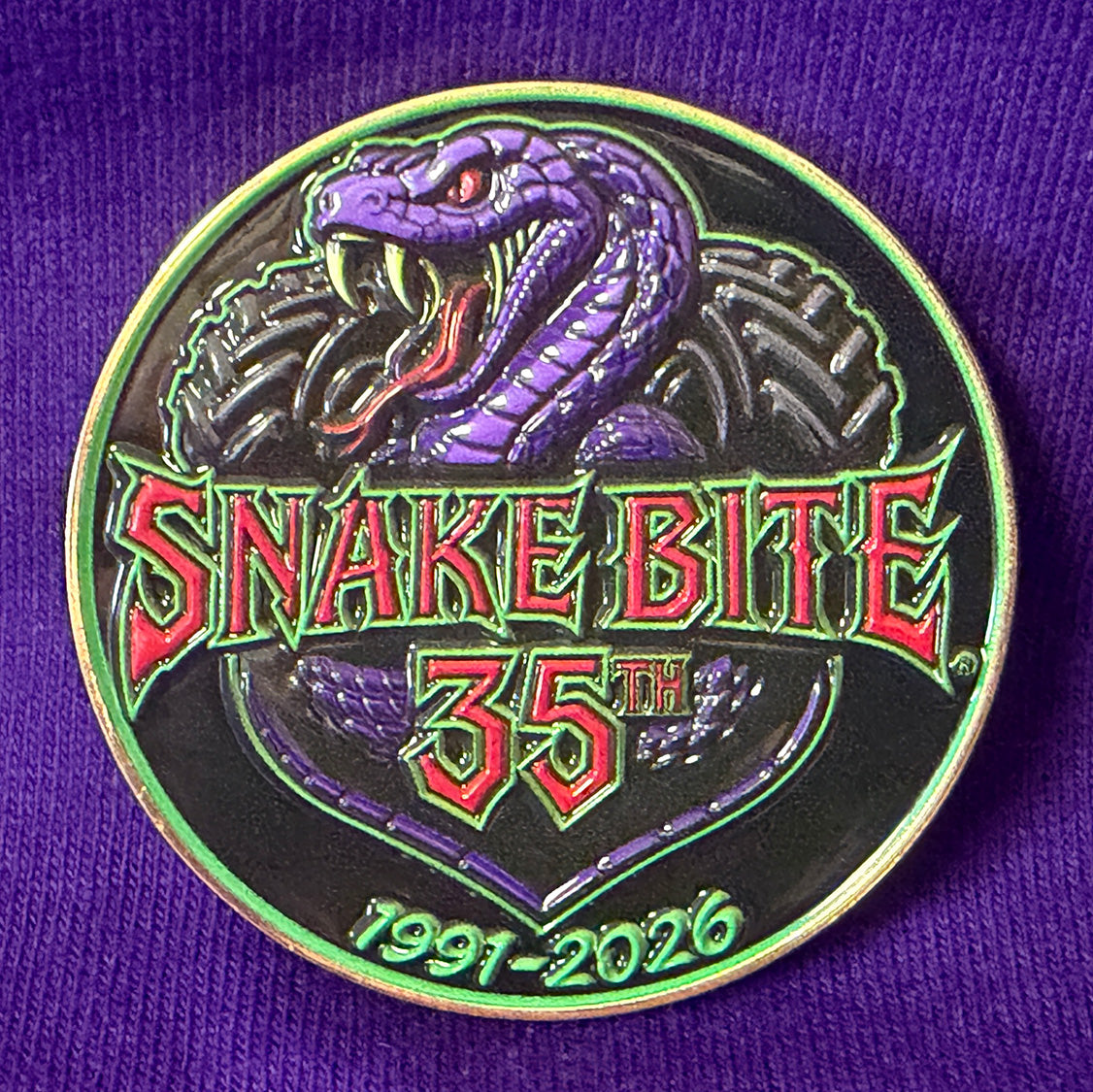 35th Anniversary SNAKE BITE Coin