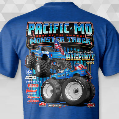 Pacific, MO BIGFOOT 5 & 10 Royal Blue T-Shirt