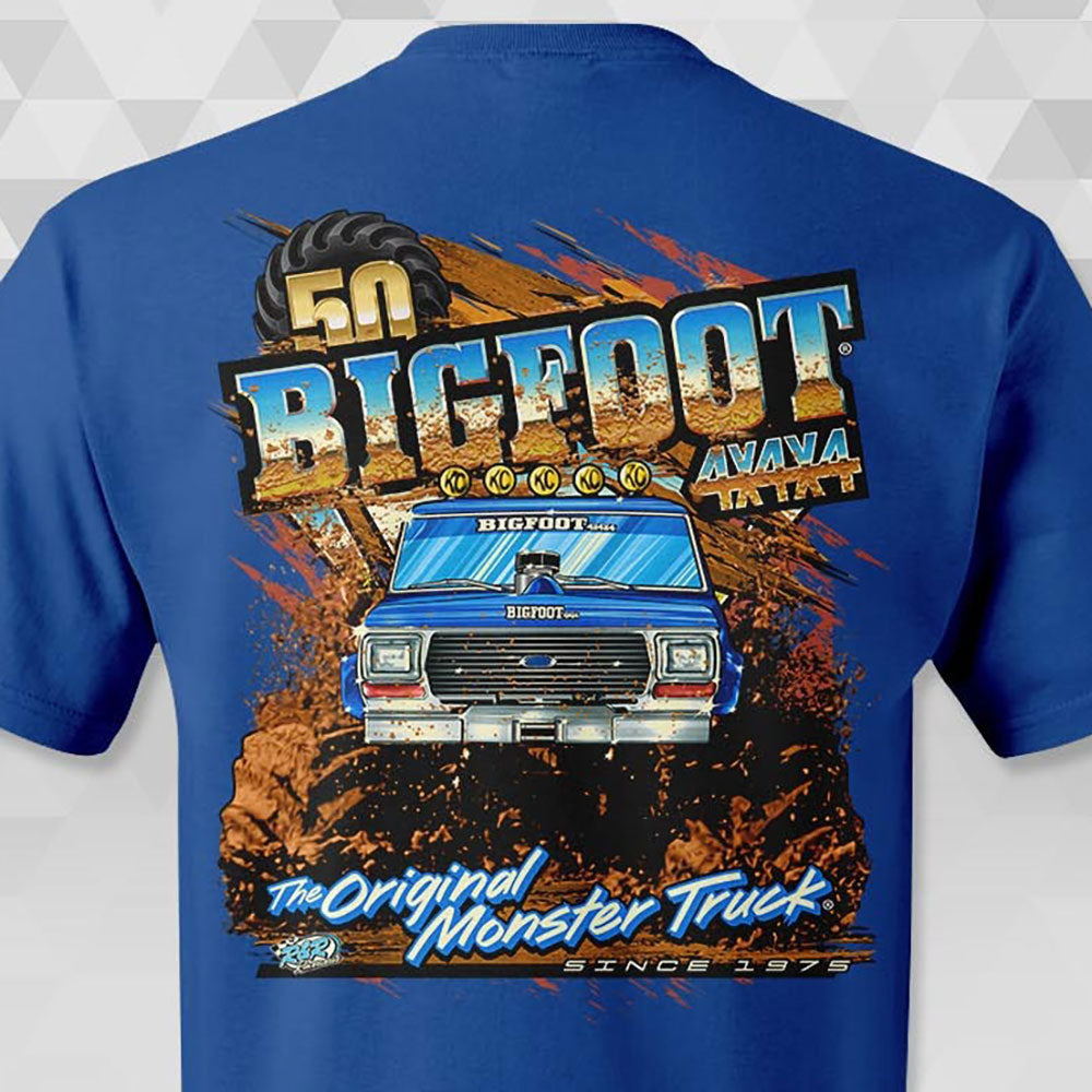 50th Anniversary BIGFOOT 1 Muddy ADULT T-Shirt