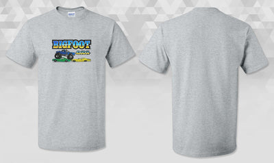 Vintage BIGFOOT Car Crush Adult T-Shirt