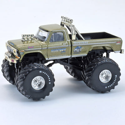 NOT A TOY - Gold 50th Anniversary Edition 1:64 Greenlight Collectibles BIGFOOT #1 Die-Cast
