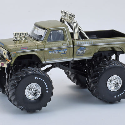 NOT A TOY - Gold 50th Anniversary Edition 1:64 Greenlight Collectibles BIGFOOT #1 Die-Cast