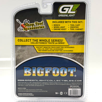 NOT A TOY - 1:64 Greenlight Collectibles BIGFOOT Shop Tool Accessories Kit