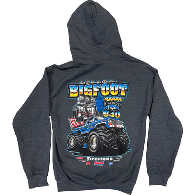 BIGFOOT 1 With Engine Adult Hoodie