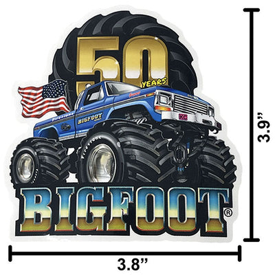 50th Anniversary BIGFOOT 1 Sticker