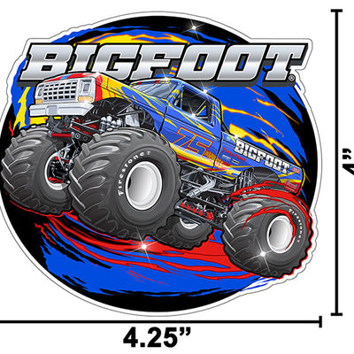 4" BIGFOOT Magnet