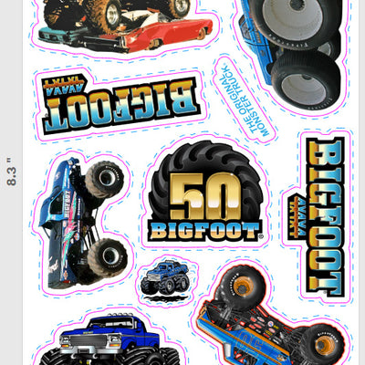 50th Anniversary Sticker Set