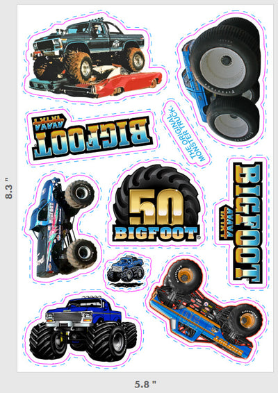 50th Anniversary Sticker Set