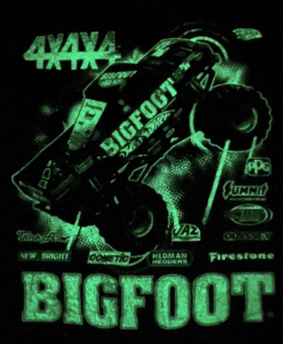 Youth BIGFOOT T-Shirt with Glow-In-The-Dark Lettering