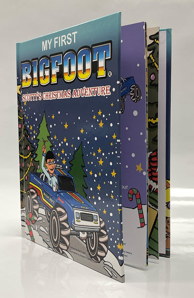 "My First BIGFOOT Scotty's Christmas Adventure" Children's Book Bundle