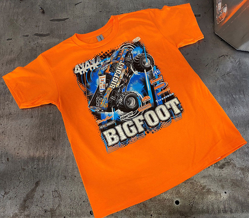 Youth Bigfoot T-Shirt - How To Identify Bigfoot Long Sleeve Tee For Boys, Sasquatch Design